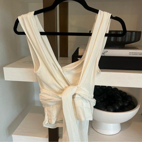 Sunday in Brooklyn Wrap Front Tank - Picture 5 of 6